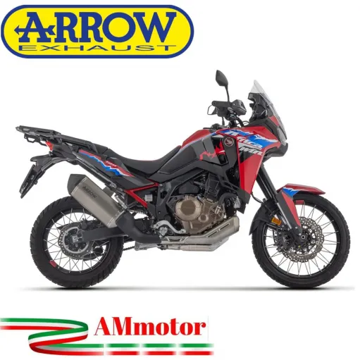 Arrow Honda Crf 1100L Africa Twin 2024 Terminale Di Scarico Moto Sonora Titanio Omologato