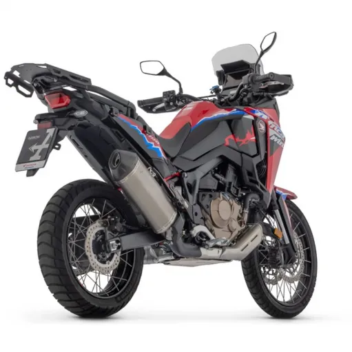 Arrow Honda Crf 1100L Africa Twin 2024 Terminale Di Scarico Moto Sonora Titanio Racing