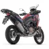 Arrow Honda Crf 1100L Africa Twin 2024 Terminale Di Scarico Moto Sonora Titanio Racing