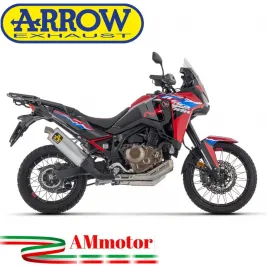 Arrow Honda Crf 1100L Africa Twin 2024 Terminale Di Scarico Moto Maxi Race-Tech Alluminio Fondello Inox