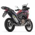 Arrow Honda Crf 1100L Africa Twin 2024 Terminale Di Scarico Moto Maxi Race-Tech Alluminio Fondello Inox