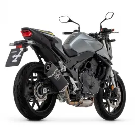 Arrow Honda Hornet 750 CB Terminale Di Scarico Moto Marmitta Pista Titanio Dark Omologato 2