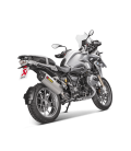 Akrapovic Bmw R 1200 Gs 17 2018 Terminale Di Scarico Slip-On Line Titanio Moto Omologato Euro 4