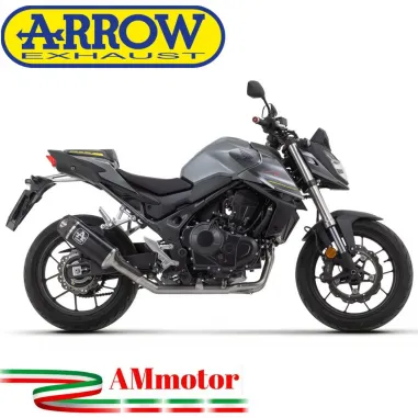Arrow Honda Hornet 750 CB Terminale Di Scarico Moto Marmitta Indy Race Alluminio Dark Omologato