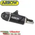 Arrow Honda Hornet 750 CB Terminale Di Scarico Moto Marmitta Indy Race Evo Alluminio Dark Omologato