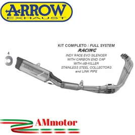 Arrow Honda CB 650 R 2024 Scarico Completo Moto Terminale Indy Race Evo Titanio Racing