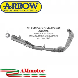 Arrow Honda CB 650 R 2024 Scarico Completo Moto Terminale Pro-Race Titanio Racing