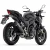 Arrow Honda Hornet 500 CB Terminale Di Scarico Moto Marmitta Indy Race Evo Alluminio Dark