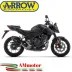 Arrow Honda Hornet 500 CB Terminale Di Scarico Moto Marmitta Indy Race Evo Alluminio Dark