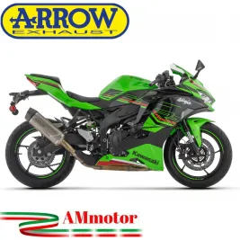 Arrow Kawasaki ZX-4R Terminale Di Scarico Moto Marmitta Indy Race Evo Titanio