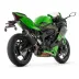 Arrow Kawasaki ZX-4R Terminale Di Scarico Moto Marmitta Indy Race Evo Alluminio Dark