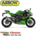 Arrow Kawasaki ZX-4R Scarico Completo Competion Con Terminale Pista Titanio