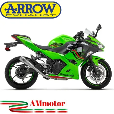 Arrow Kawasaki Ninja 400 2023 Terminale Di Scarico Moto Marmitta Pro Race Nichrom
