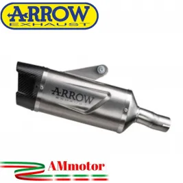 Arrow Kawasaki Ninja 500 Terminale Di Scarico Moto Marmitta Indy Race Evo Titanio
