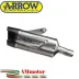 Arrow Kawasaki Ninja 500 Terminale Di Scarico Moto Marmitta Indy Race Evo Titanio
