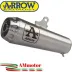 Arrow Kawasaki Ninja 500 Terminale Di Scarico Moto Marmitta Pro-Race Nichrom