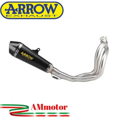 Arrow Kawasaki Ninja 650 21 - 2023 Scarico Completo Moto Terminale X-Kone Inox Dark
