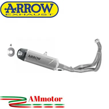 Arrow Kawasaki Ninja 650 21 - 2023 Scarico Completo Moto Terminale Indy Race Evo Titanio