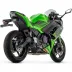 Arrow Kawasaki Ninja 650 2024 Scarico Completo Moto Terminale Indy Race Evo Alluminio Dark Omologato