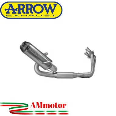 Arrow Kawasaki Ninja 650 2024 Scarico Completo Moto Terminale Indy Race Evo Titanio Racing