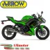Arrow Kawasaki Ninja 650 2024 Scarico Completo Moto Terminale Veloce Titanio Omologato