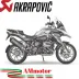 Akrapovic Bmw R 1200 Gs 17 2018 Terminale Di Scarico Slip-On Line Titanio Black Moto Omologato Euro 4