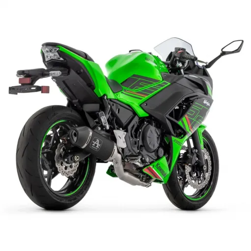 Arrow Kawasaki Ninja 650 2024 Scarico Completo Moto Terminale Veloce Alluminio Nero Racing