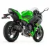 Arrow Kawasaki Ninja 650 2024 Scarico Completo Moto Terminale Veloce Alluminio Nero Racing
