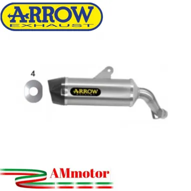 Arrow Kawasaki Versys 1000 21 - 2024 Terminale Di Scarico Moto Indy-Race Alluminio