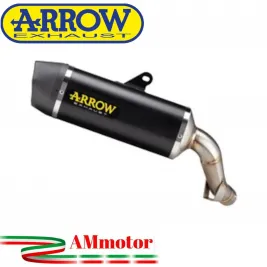 Arrow Kawasaki Versys 1000 21 - 2024 Terminale Di Scarico Moto Indy-Race Alluminio Dark