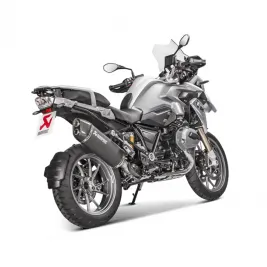 Akrapovic Bmw R 1200 Gs 17 2018 Terminale Di Scarico Slip-On Line Titanio Black Moto Omologato Euro 4 2