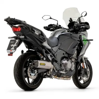 Arrow Kawasaki Versys 1000 21 - 2024 Terminale Di Scarico Moto Indy-Race Titanio