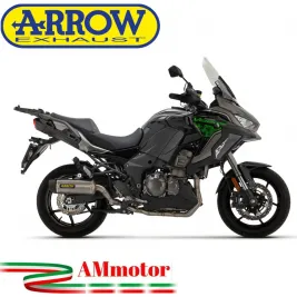 Arrow Kawasaki Versys 1000 21 - 2024 Terminale Di Scarico Moto Indy-Race Titanio