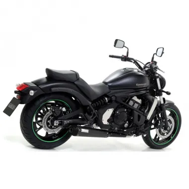 Arrow Kawasaki Vulcan S 650 21 - 2024 Scarico Completo Moto Rebel Con Fondello Carbonio