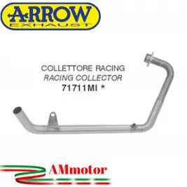 Kawasaki Z 125 19 - 2020 Arrow Moto Collettori Di Scarico Racing In Acciaio