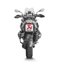 Akrapovic Bmw R 1200 Gs 17 2018 Terminale Di Scarico Slip-On Line Titanio Black Moto Omologato Euro 4