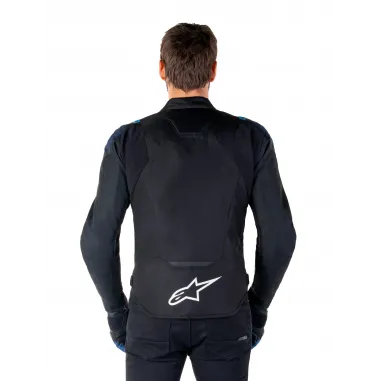 Giacca Alpinestars T-JAWS V4  Whaterproof Black Dark Blue Protezioni Cordura  Da Moto