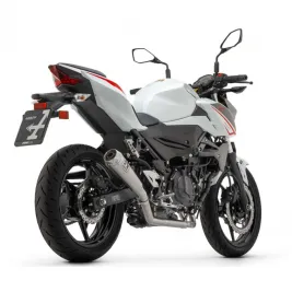 Arrow Kawasaki Z 400 2023 Terminale Di Scarico Moto Marmitta Pro-Race Nichrom 2