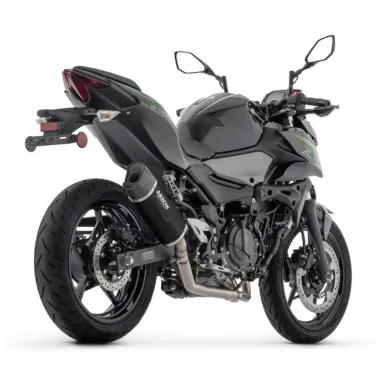 Arrow Kawasaki Z 500 Terminale Di Scarico Moto Marmitta Indy Race Evo Alluminio Dark