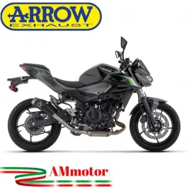 Arrow Kawasaki Z 500 Terminale Di Scarico Moto Marmitta Pro-Race Nichrom Dark