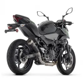 Arrow Kawasaki Z 500 Terminale Di Scarico Moto Marmitta Pro-Race Nichrom Dark 2