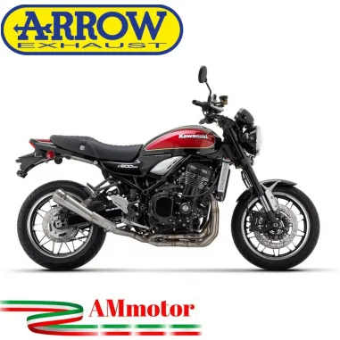 Arrow Kawasaki Z 900 RS 22 - 2024 Terminale Di Scarico Moto Marmitta Pro-Race Nichrom