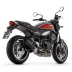 Arrow Kawasaki Z 900 RS 22 - 2024 Terminale Di Scarico Moto Rebel Con Fondello Alluminio Dark