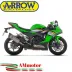 Arrow Kawasaki ZX-6R 636 2024 Terminale Di Scarico Moto Marmitta Pista Titanio
