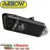 Arrow Kawasaki ZX-6R 636 2024 Terminale Di Scarico Moto Marmitta Pista Titanio Dark