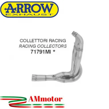 Kawasaki ZX-6R 636 2024 Arrow Moto Collettori Di Scarico Racing In Acciaio