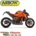 Arrow Ktm 1390 Superduke R Terminale Di Scarico Moto Marmitta Pro-Race Nichrom