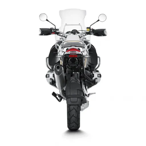Akrapovic Bmw R 1200 Gs Adventure 10 2013 Terminale Di Scarico Slip-On Line Titanio Moto Omologato