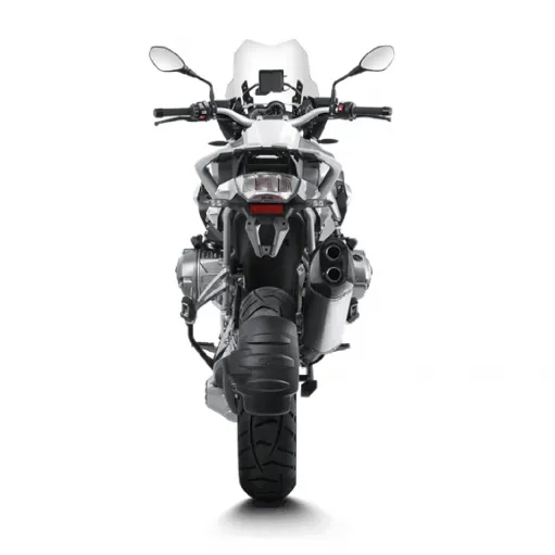 Akrapovic Bmw R 1200 Gs Adventure 14 2016 Terminale Di Scarico Slip-On Line Titanio Moto Omologato