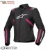 Giacca Moto Donna Alpinestars STELLA T-SPS V2 Waterproof Black White Diva Pink Jacket Lady